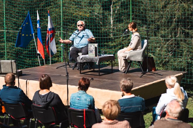 Tone Partljič na odru